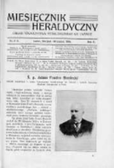 Miesięcznik Heraldyczny. 1909. Nr 8-9
