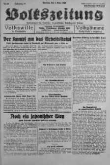 Volkszeitung 1 marzec 1938 nr 59