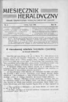 Miesięcznik Heraldyczny. 1910. Nr 2