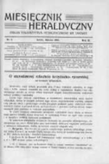 Miesięcznik Heraldyczny. 1910. Nr 3