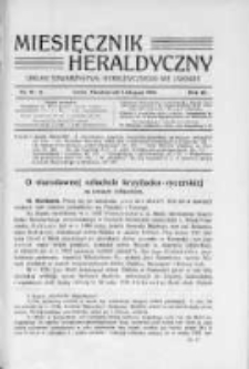 Miesięcznik Heraldyczny. 1910. Nr 10-11