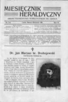 Miesięcznik Heraldyczny. 1911. Nr 3-4