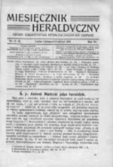 Miesięcznik Heraldyczny. 1913. Nr 11-12