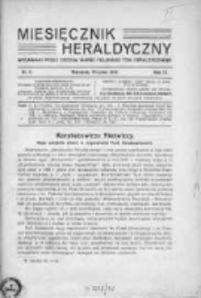 Miesięcznik Heraldyczny. 1930. Nr 6