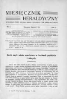 Miesięcznik Heraldyczny. 1932. Nr 4