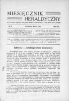 Miesięcznik Heraldyczny. 1934. Nr 3