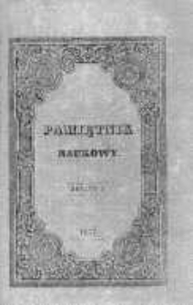 Pamiętnik Naukowy. 1837. T. II, z. 4
