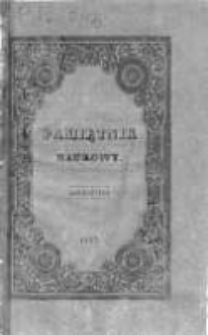 Pamiętnik Naukowy. 1837. T. III, z. 8