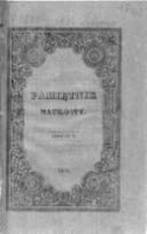 Pamiętnik Naukowy. 1837. T. III, z. 9