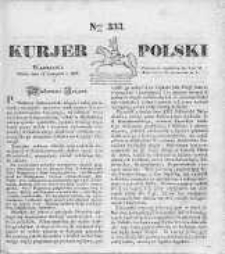 Kurjer Polski 1830, nr 333