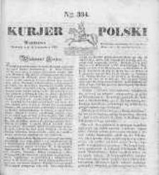 Kurjer Polski 1830, nr 334