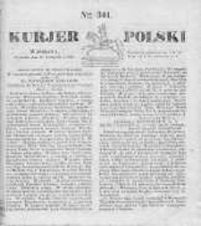 Kurjer Polski 1830, nr 341