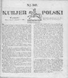 Kurjer Polski 1830, nr 347