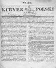 Kurjer Polski 1830, nr 365