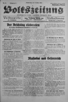 Volkszeitung 17 marzec 1938 nr 75