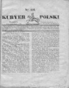 Kuryer Polski 1831, nr 416