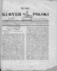 Kuryer Polski 1831, nr 418
