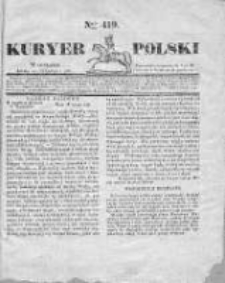 Kuryer Polski 1831, nr 419