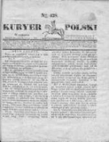 Kuryer Polski 1831, nr 428