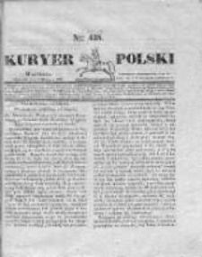 Kuryer Polski 1831, nr 438