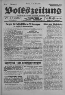Volkszeitung 23 marzec 1938 nr 81