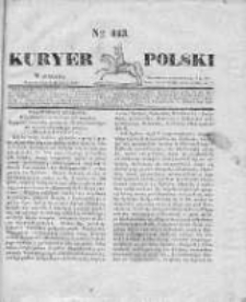 Kuryer Polski 1831, nr 443