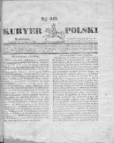 Kuryer Polski 1831, nr 445