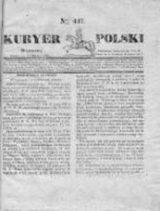 Kuryer Polski 1831, nr 447