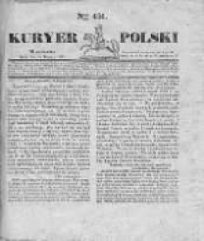 Kuryer Polski 1831, nr 451