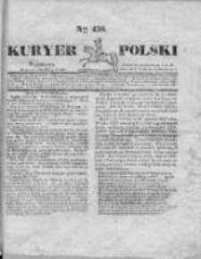 Kuryer Polski 1831, nr 458