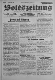 Volkszeitung 24 marzec 1938 nr 82