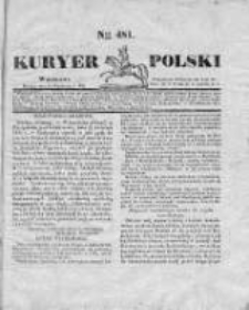 Kuryer Polski 1831, nr 481