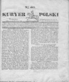 Kuryer Polski 1831, nr 485