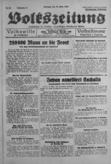 Volkszeitung 30 marzec 1938 nr 88
