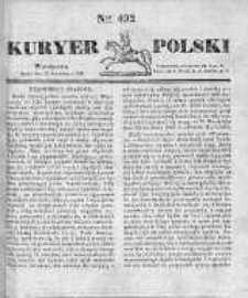 Kuryer Polski 1831, nr 492