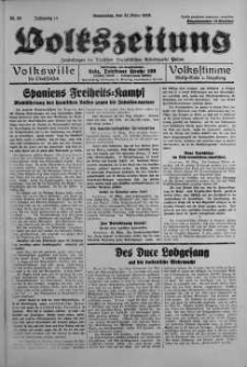 Volkszeitung 31 marzec 1938 nr 89