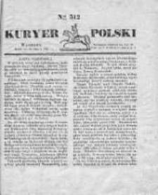 Kuryer Polski 1831, nr 512