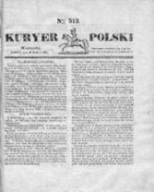 Kuryer Polski 1831, nr 513