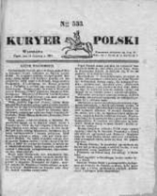 Kuryer Polski 1831, nr 533
