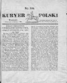 Kuryer Polski 1831, nr 534