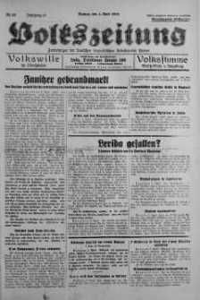 Volkszeitung 4 kwiecień 1938 nr 93