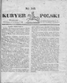 Kuryer Polski 1831, nr 543