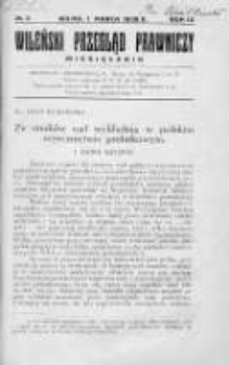 Wileński Przegląd Prawniczy. 1938. Nr 3