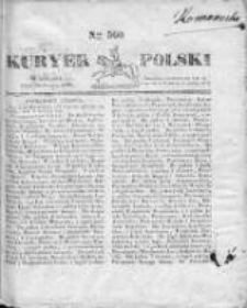 Kuryer Polski 1831, nr 560