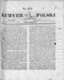 Kuryer Polski 1831, nr 573