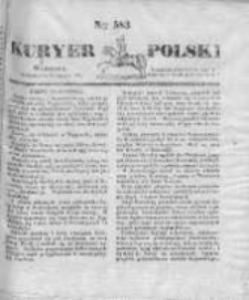 Kuryer Polski 1831, nr 583