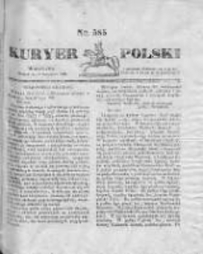 Kuryer Polski 1831, nr 585