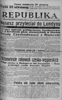 Ilustrowana Republika 23 październik 1938 nr 291