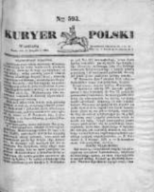 Kuryer Polski 1831, nr 593