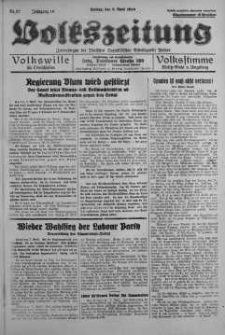 Volkszeitung 8 kwiecień 1938 nr 97